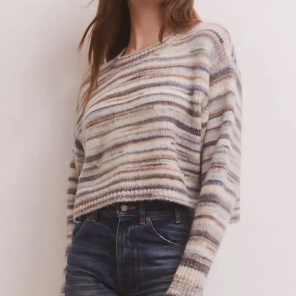 Z Supply Multicolor Striped Sweater